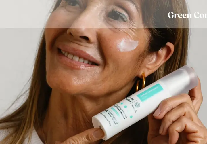 Crema facial Green Cornerss con alantoína, ideal para pieles con tendencia atópica.
