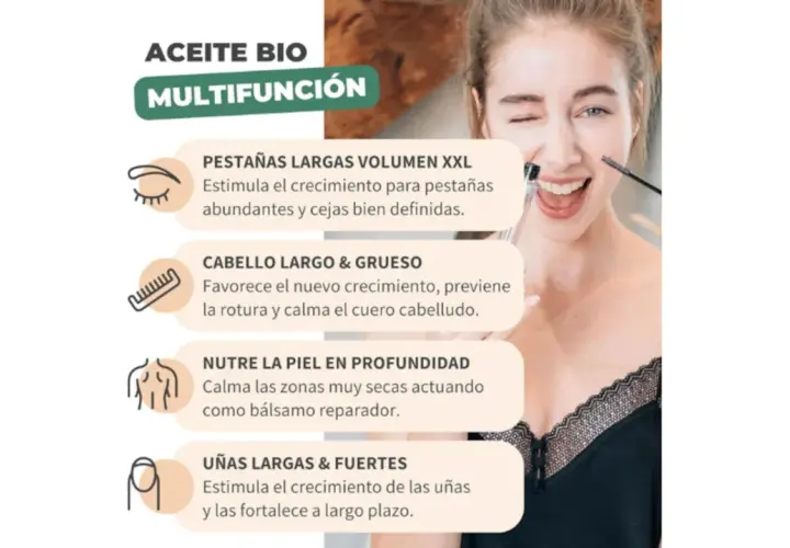Aceite de ricino multifunción: para pestañas, cabello, piel y uñas. ¡Descubre para qué sirve y luce radiante!