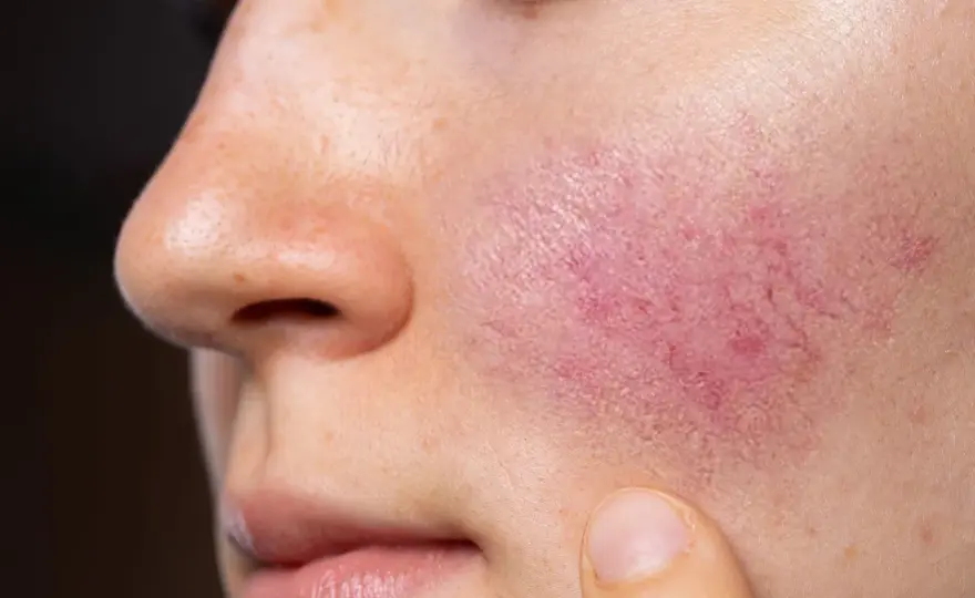 Cuperosis facial - cómo tratar las rojeces y los vasos visibles
