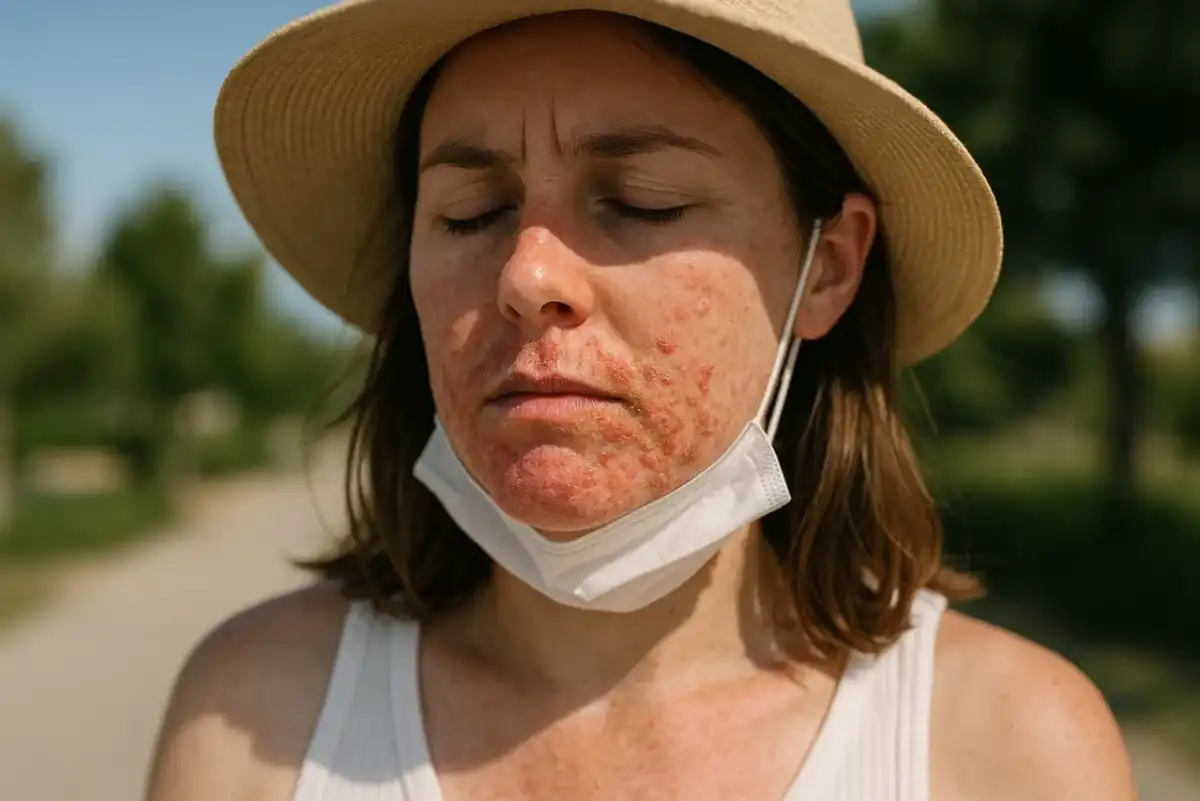 Dermatitis perioral, cómo reconocerla y tratarla sin irritar la piel