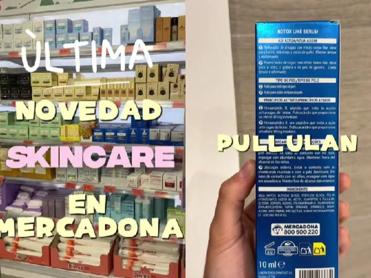 Novedad skincare en Mercadona: serum efecto botox like con pullulan para una piel más firme. ¡Última oportunidad!