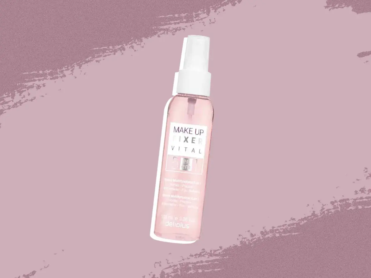 Fijador de maquillaje Vital 5 en 1 de Deliplus, ideal para preparar y fijar tu look.