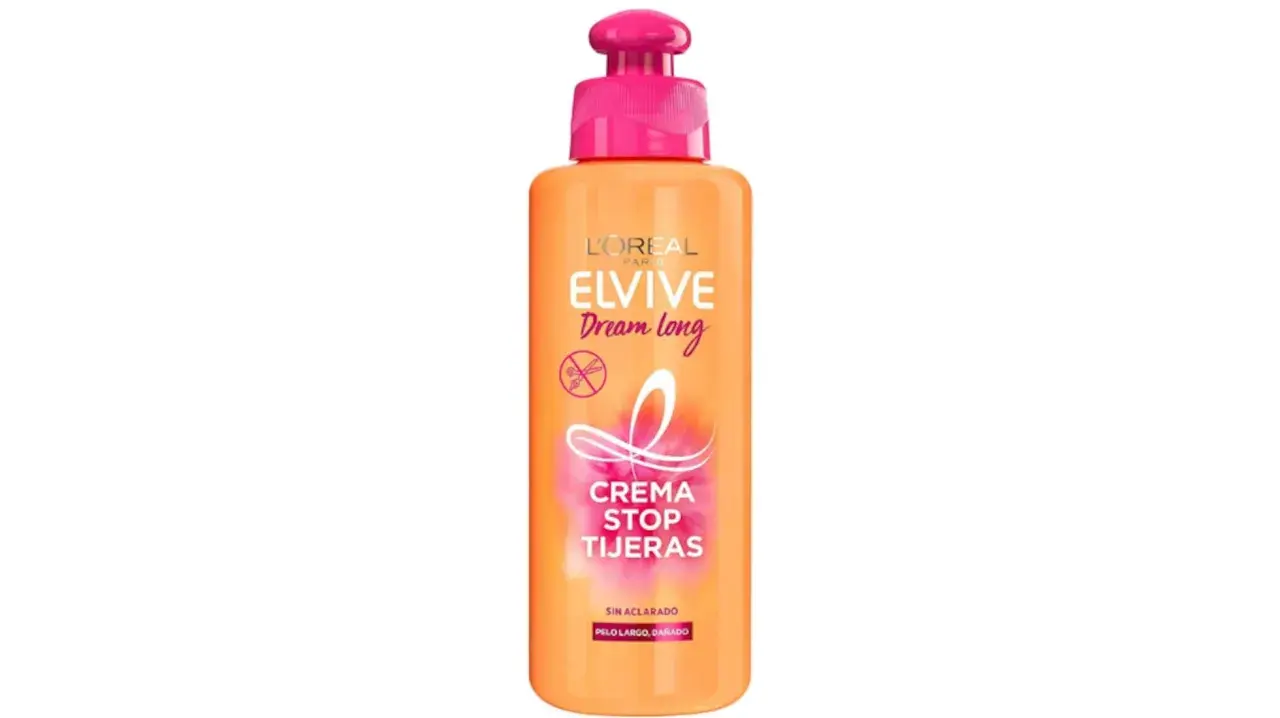 Crema Elvive Dream Long para detener las puntas abiertas. Ideal para pelo largo y dañado.