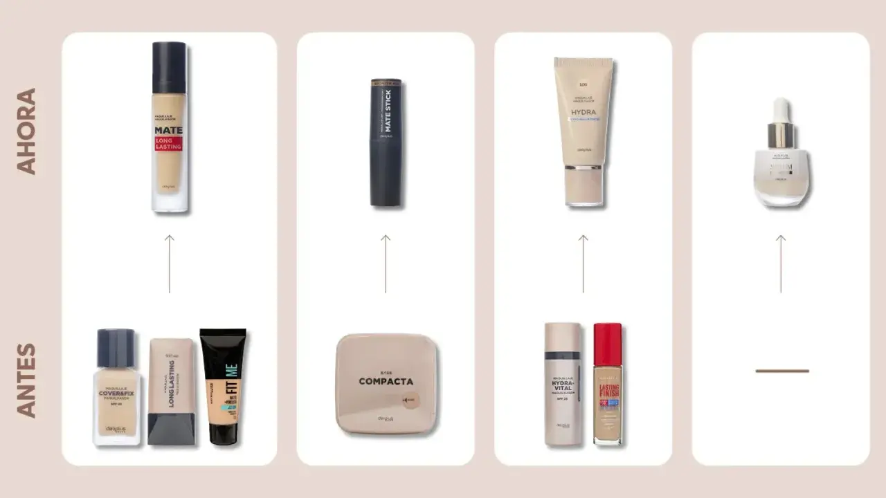 Comparativa de maquillaje Mercadona recomendado: bases, polvos y sérum. ¡Descubre las novedades!